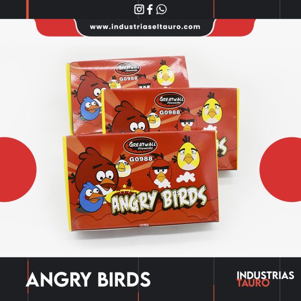 Luces chinas Angry Birds